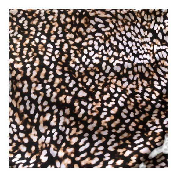 24th & Ocean Wild Instincts Stylish Mini Animal Print High Waist Bottom Size XXL - Picture 6 of 14